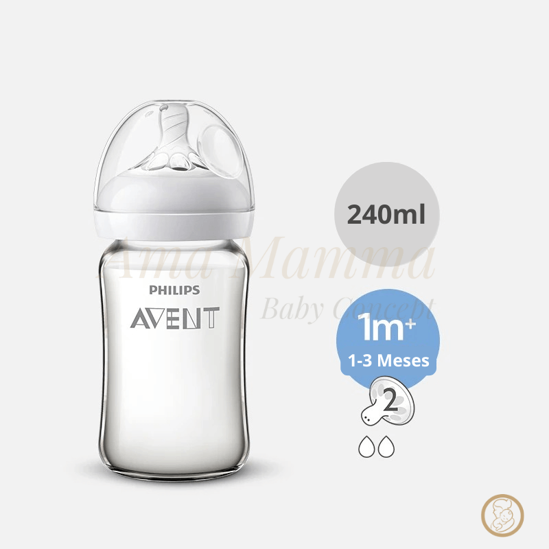 Avent Glasflasche Pétala